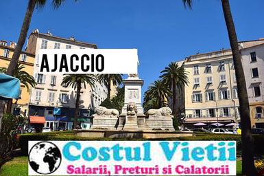 Prețuri și Salarii în Ajaccio